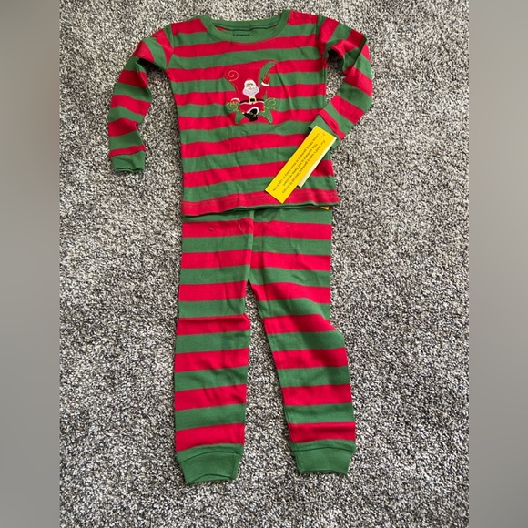 Toddler Christmas Striped Pajamas 2T Boy Girl - Picture 1 of 2